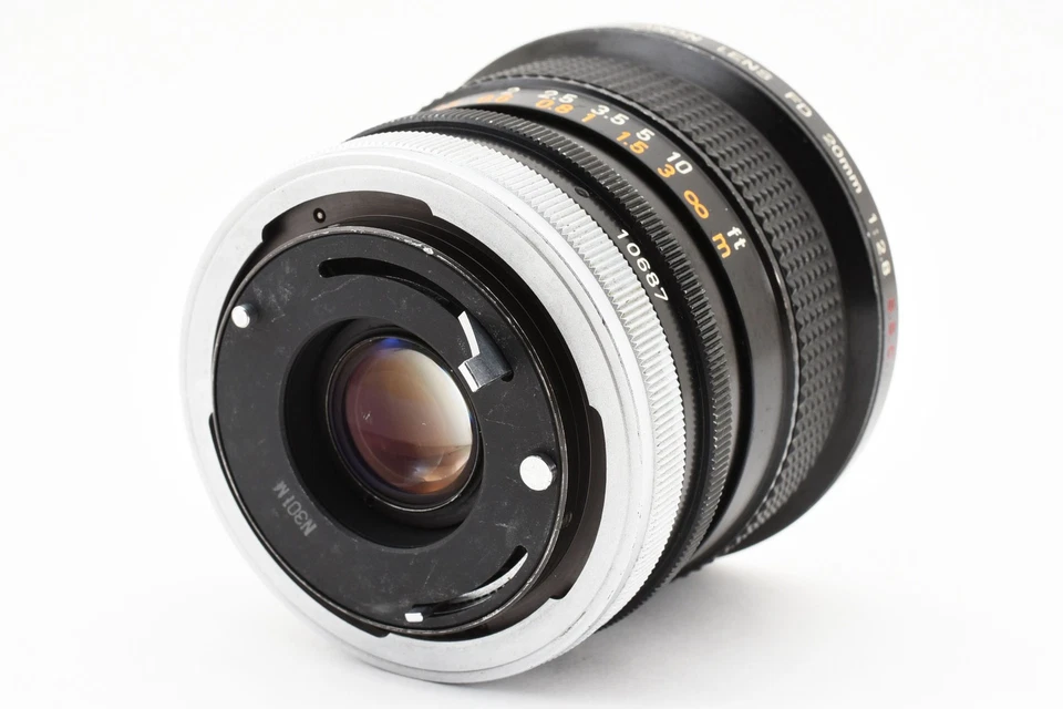 Lente Gran Angular Manual De Enfoque Canon FD 20mm f2.8 S.S.C. Raro JAPÓN - Imagen 4 de 4