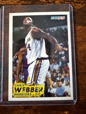 1993-94 Fleer - Chris Webber #292 (Rookie Card) $6