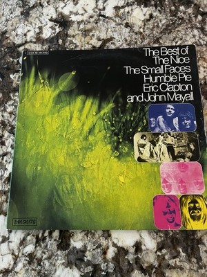 The Best of THE NICE SMALL FACES HUMBLE PIE ERIC CLAPTON & JOHN MAYALL 2 LP