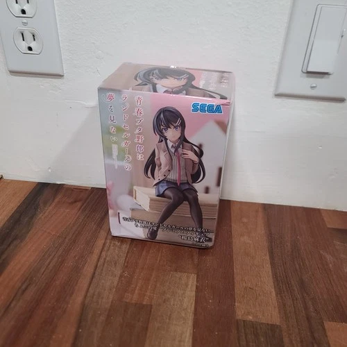 Bunny girl senpai Mai Sakurajima chokonose figure SEGA JAPAN import