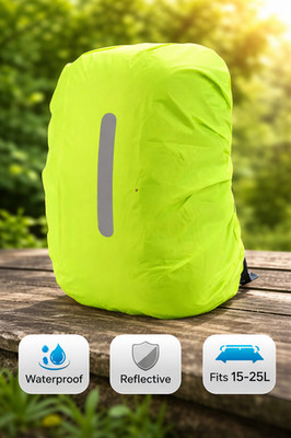 Regenhülle Rucksack 15-25L Wasserdicht Reflektierend - Regenschutz R