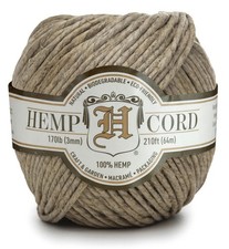 Hemptique Hemp Cord 170 210'-Natural