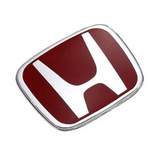 For Honda Civic Accord Si 2dr 4dr Red Steering Wheel Badge Emblem 2008-2025 For Honda Civic Accord Si 2dr 4dr Red Steering Wheel Badge Emblem 2008-2025