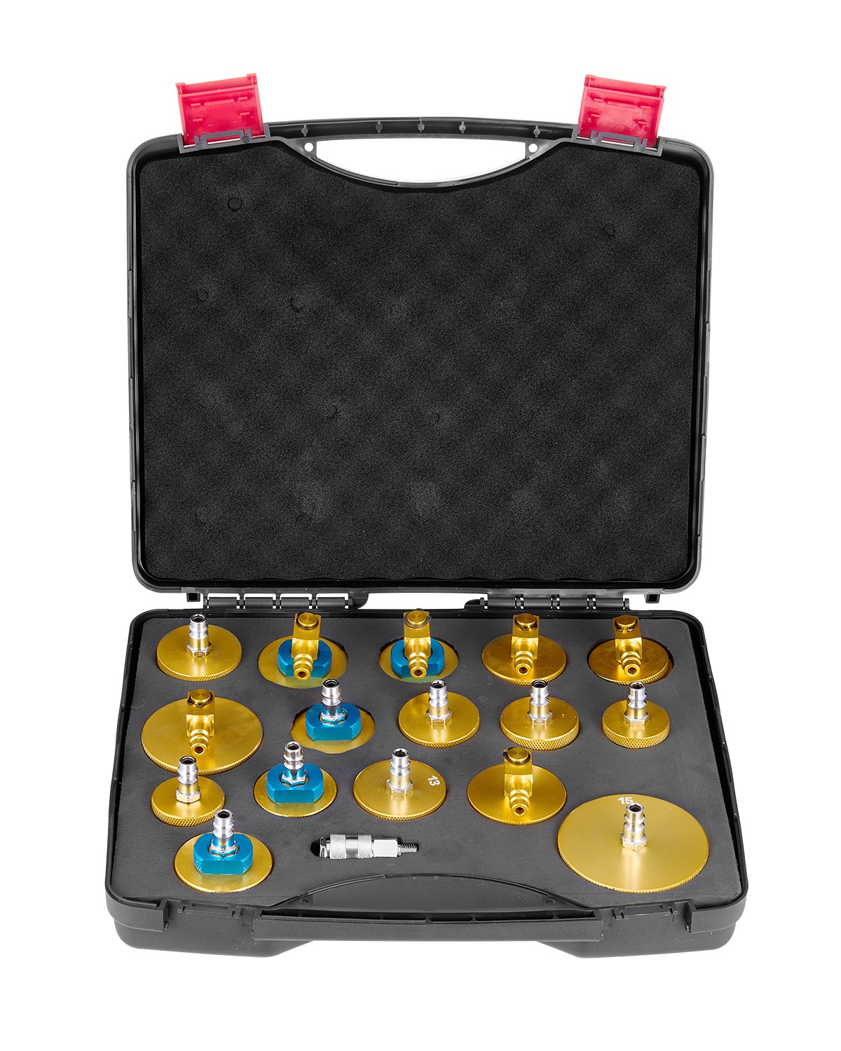 VEVOR 17Pcs Brake Master Bleeder Kit Brake Bleeder Adapter Set for Most Vehicles