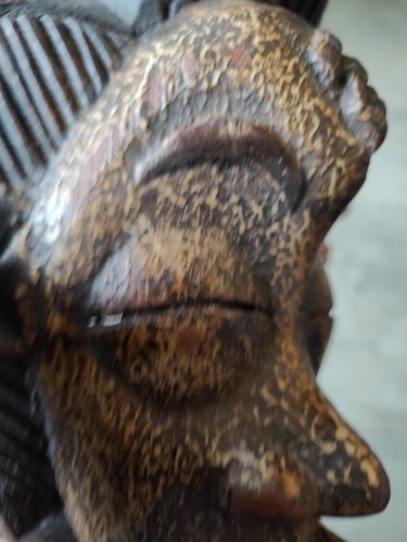 MASQUE AFRICAIN PUNU ou POUNU OKUYI DU GABON - Photo 11 sur 14