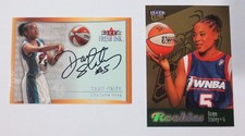 1999 FLEER ULTRA GOLD DAWN STALEY ROOKIE + 2000 FLEER FRESH INK AUTOGRAPH WNBA