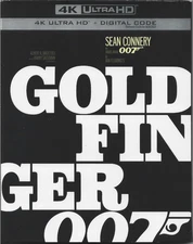 Goldfinger (4K Ultra HD + Digital Code, 2025) w/slipcover, NEW!