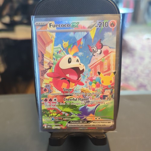 Fuecoco ex 147/128 SIR Holo Pokemon TCG 30th Celebration SIR NM/M