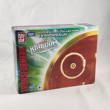 Transformers WFC Kingdom Beast Wars TERRORSAUR Golden Disk Collection  unopened