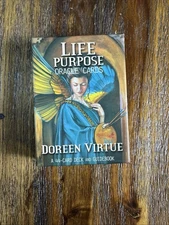 Life Purpose Oracle Cards 44-Card Deck With Guidebook By Doreen Virtue Very Nice