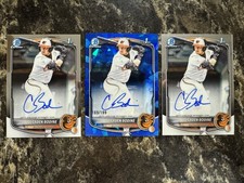 2025 Bowman Draft Sapphire CADEN BODINE #CPA-CB 1st BLUE Autos /199 Orioles