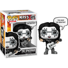 KISS Spaceman (You Keep on Shoutin'!) Pop! Vinyl Sayings Figure #473