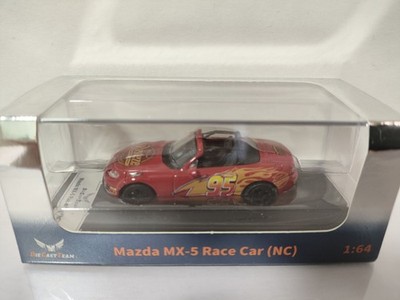 Mazda MX-5 Miata 1:64 Scale Race Car Model - Alloy Diecast