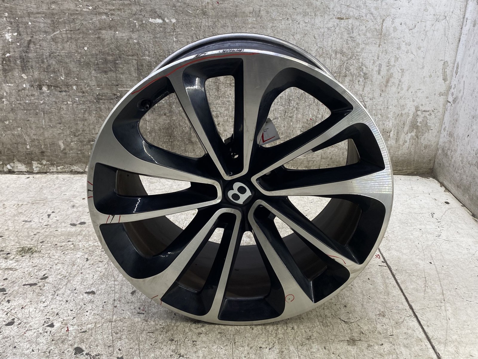 2015-2020 BENTLEY BENTAYGA (C) 21x10 10-SPOKE WHEEL RIM B/P 5x130mm 36A601025C