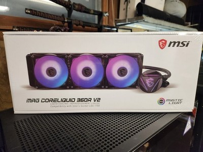 MSI MAG CORELIQUID 360R V2 CPU Liquid Cooler (NEW SEALED)