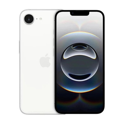 Apple iPhone 16e - 128GB - White (Cricket) Unused Open Box