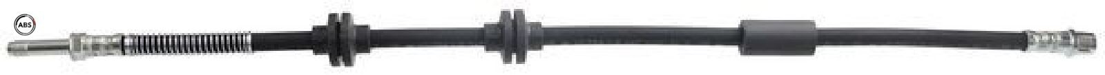 Bremsschlauch 610 mm INN M10x1.0 OUT M10x1.0 A.B.S. für u.a. VW TRANSPORTER - Bild 2