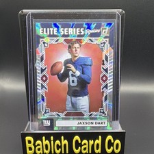 Panini Donruss 2025 Elite Series Rookies Jaxson Dart #ESR-JDT Giants NFL