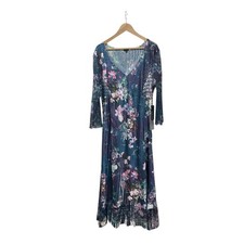 NWT Komarov Floral 3/4 Sleeve Dress 3X
