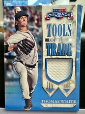 2025 Panini Crusade Thomas White Tools Of The Trade Relic. Miami Marlins TTS-TWE
