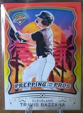 Travis Bazzana 2025 Panini Prospect Edition - Prepping for the Pros Silver