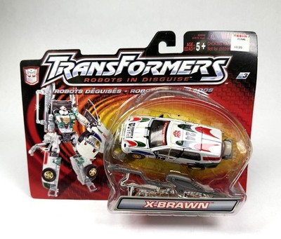X-Brawn Vintage Transformers RID Robots In Disguise Figure New 2001 Hasbro