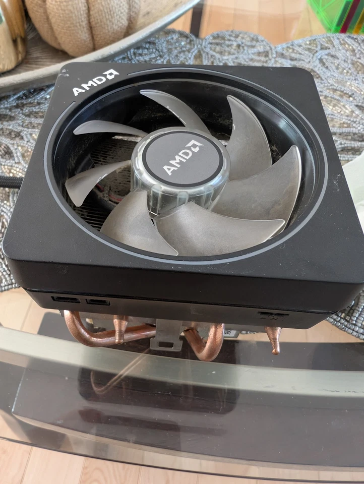 AMD Wraith Prism LED RGB Cooler Fan AM4/AM2/AM3/AM3+ 4-Pin Connector - Image 2 of 4