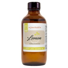 4 fl oz Lemon Essential Oil 100 Pure Natural - GreenHealth