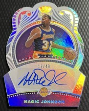 2020 Magic Johnson Lakers 13/49 Panini Crown Royale Signatures #RS-MJN