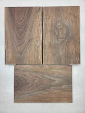 16" Very Cool Unique Set Of 3 Walnut Lumber Wood Kiln Dried Board Slab