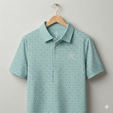 NEW Rhoback The Back Tees Men's Short Sleeve Performance Polo