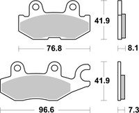 Brembo Bremsbelagsatz, Scheibenbremse Prime - Sinter - SD 07YA57SD