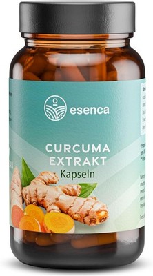 Curcuma Extrakt Kapseln   120 Stück  Hochdosiert mit 95% Curcuminoiden & Piperin