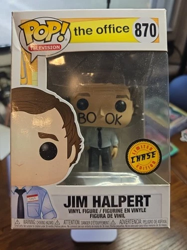 The Office Funko Pop Jim Halpert Book Chase Exclusive #870 - Original Box