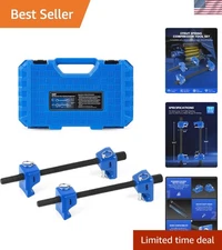 Macpherson Strut Spring Compressor Tool Set with 10.5" Range, Dual Heavy-Duty...
