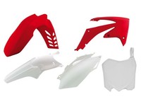 Rtech Plastikkit Passt An Honda CRF 250 10-13 CRF 450 09-12 Rot/Weiß