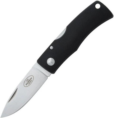 Fallkniven Model U2 Lockback Folding Pocket Knife Zytel Handle Black Drop Point