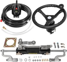 Hydraulic Steering Kit for Boats Up to 300HP For Outboard Engines Yamaha/Mercury