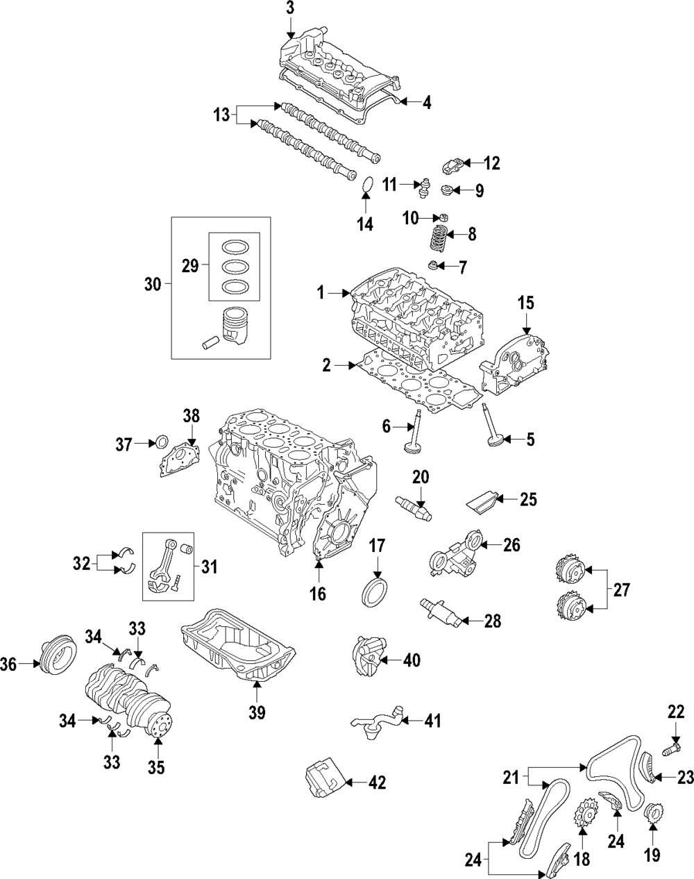 Válvula de control solenoide para Volkswagen Atlas Atlas Cross Sport (N/P 03H-906-455)