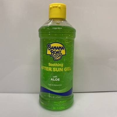 Banana Boat Soothing After Sun Gel With Aloe Hydrating Moisturizer Relief 16 Oz