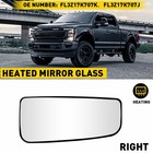 For 2015-2022 F150 250 350 450 550 Mirror Tow Glass Lower Heated Passenger Side