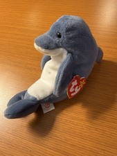 Ty Beanie Babies Echo the Dolphin Plush 1997 for Ages 3 and Up