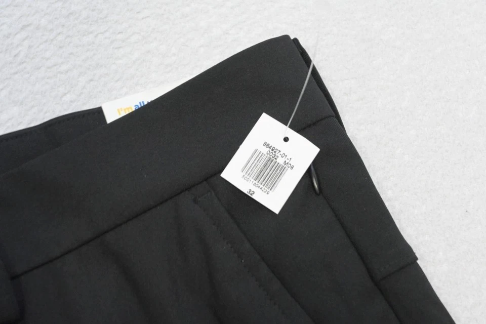 Pantalones Cortos de Golf Híbridos Old Navy Active Tech Negros Planos 8" ENTREPILLA Para Hombres Talla 32 Nuevos con Etiquetas Foto 3 de 4