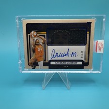 Aneesah Morrow 2025 Panini One and One WNBA Rookie Patch Auto Patch RC /49