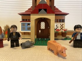 LEGO Harry Potter: The Burrow 4840  incomplete Missing pieces listed