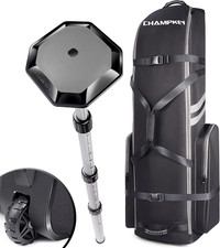 Premium Golf Travel Bag with Anti-Impact Support - 1200D Oxford Fabric