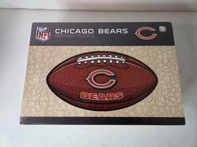 Chicago Bears Wooden Puzzle 500 Pieces Size L 23.6'' x 13.4''