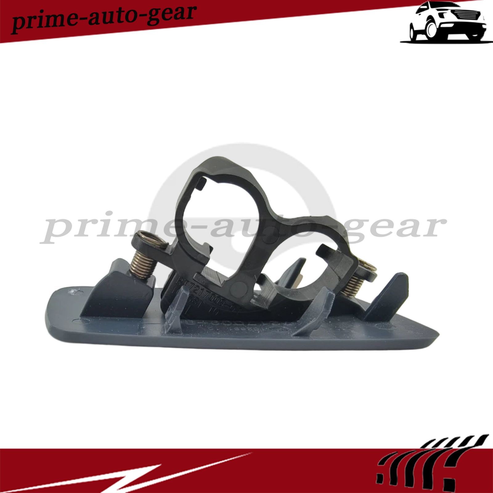Pair Headlamp Washer Nozzle Cover For 10-18 Rolls-Royce Ghost 61677244959