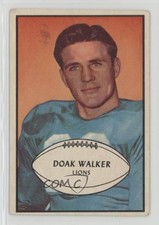 1953 Bowman Doak Walker #6 HOF 0m2c