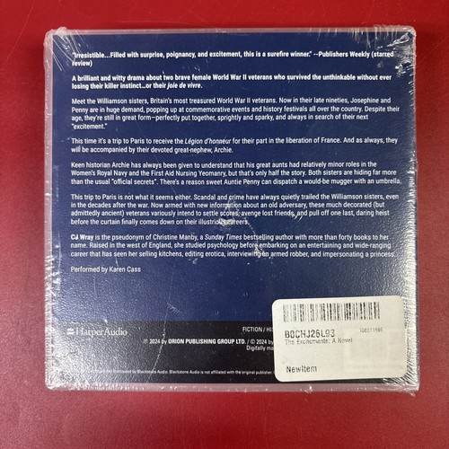 CJ WRAY - THE EXCITEMENTS - AUDIOBOOK 9 CD - NEW - SHRINK WRAP - Foto 2 di 5